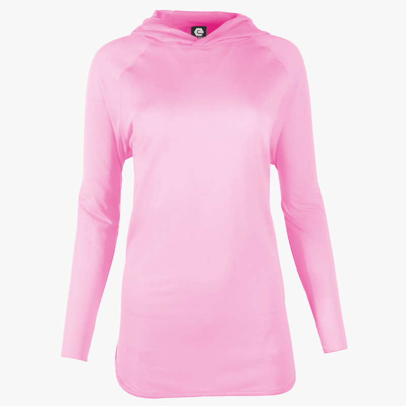 #H212 / Varsity Lightweight Drop-tail Long Sleeve Hoodie (Unisex)