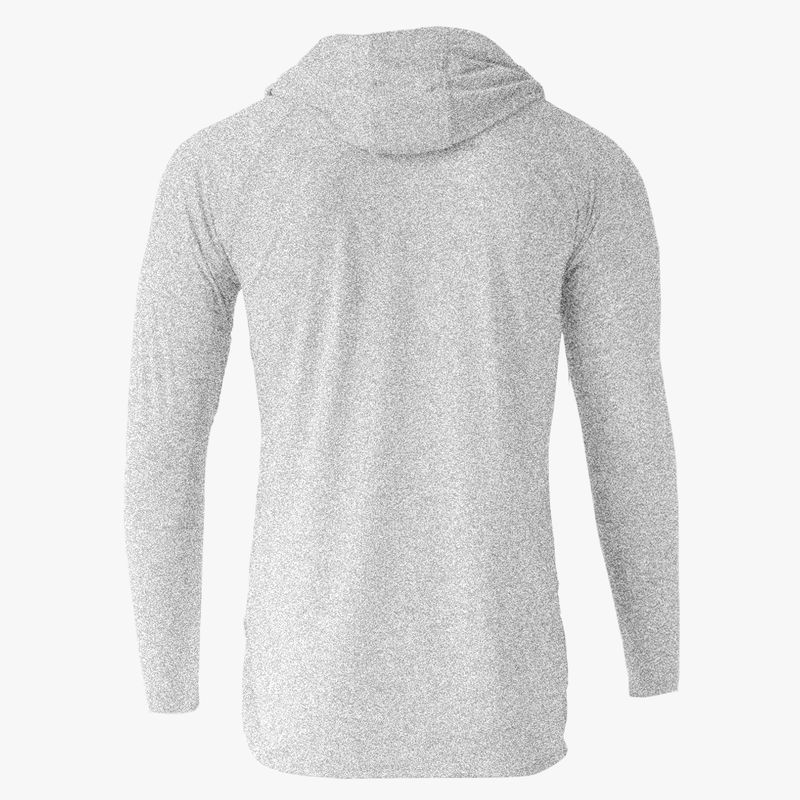 #H212 / Varsity Lightweight Drop-tail Long Sleeve Hoodie (Unisex)