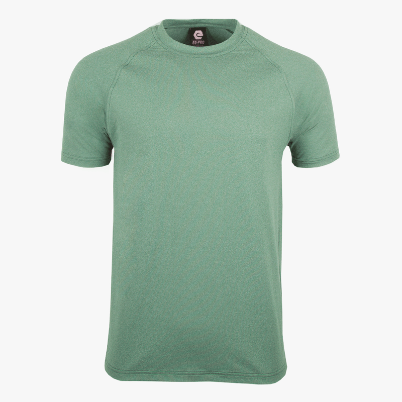 #K124 / Evo Heather Crew Neck Tee