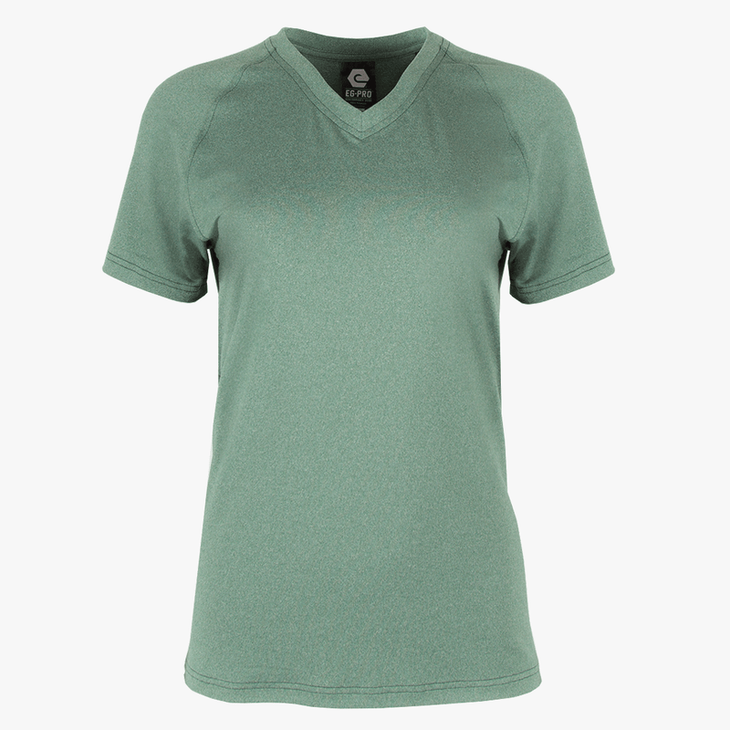 #K125 / Evo Heather V-Neck Tee