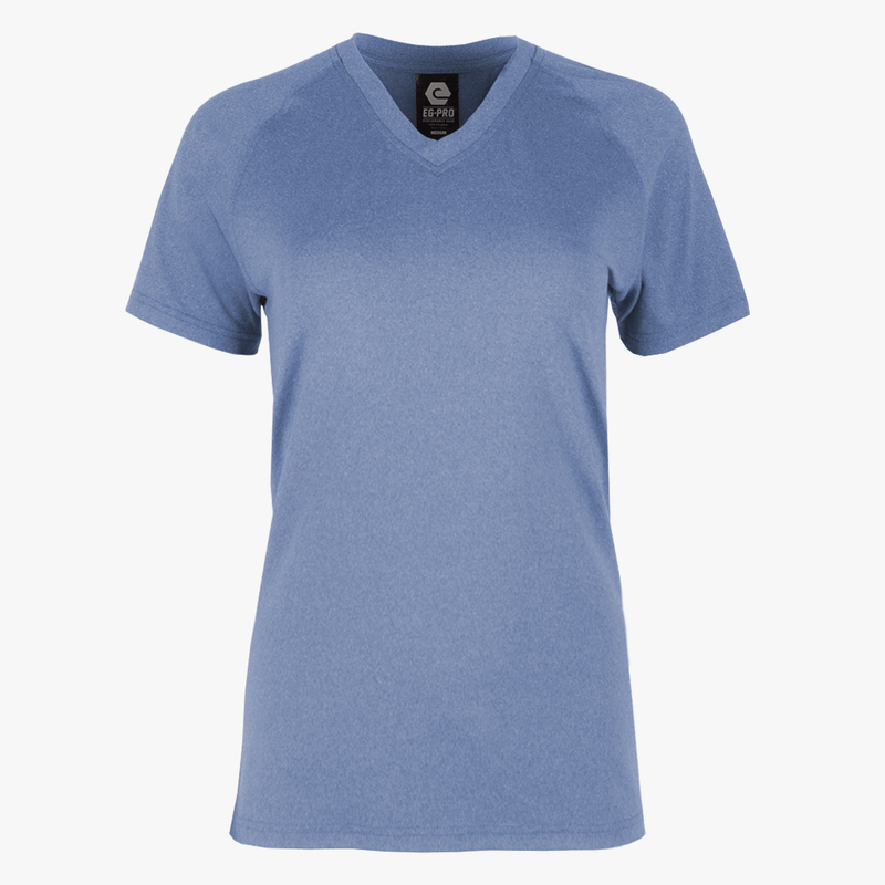 #K125 / Evo Heather V-Neck Tee