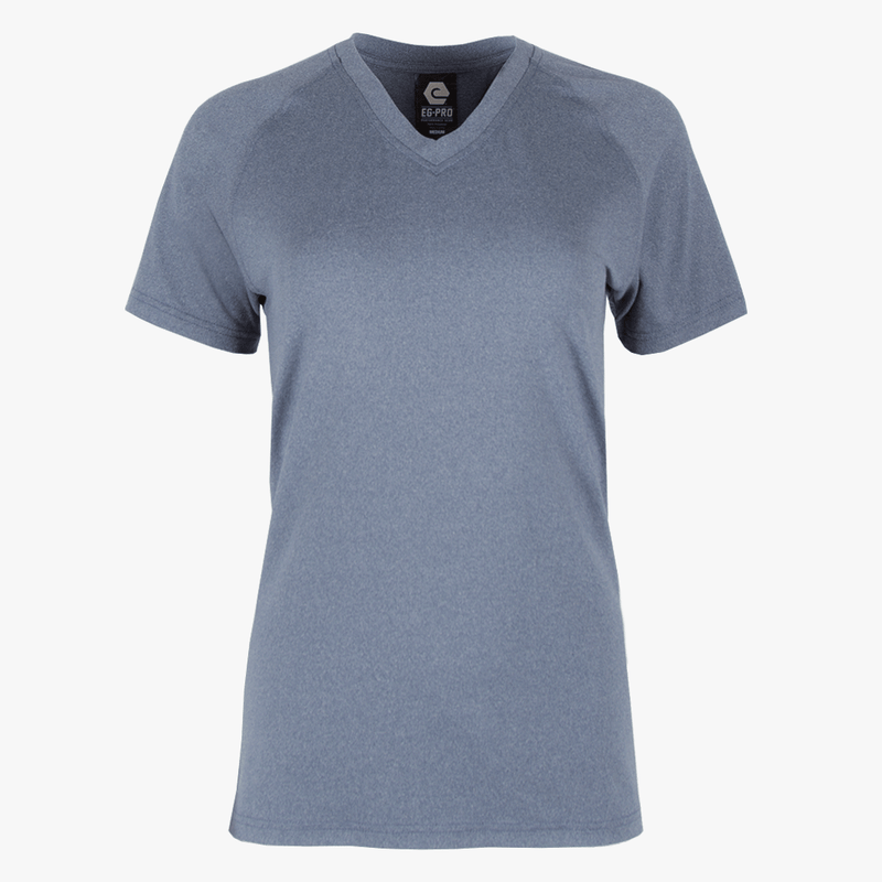 #K125 / Evo Heather V-Neck Tee