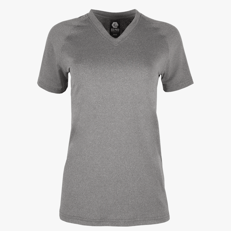 #K125 / Evo Heather V-Neck Tee