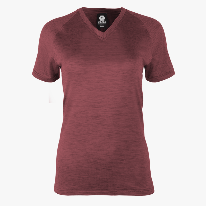 #L128 / Imperial Space Dye V-Neck Tee