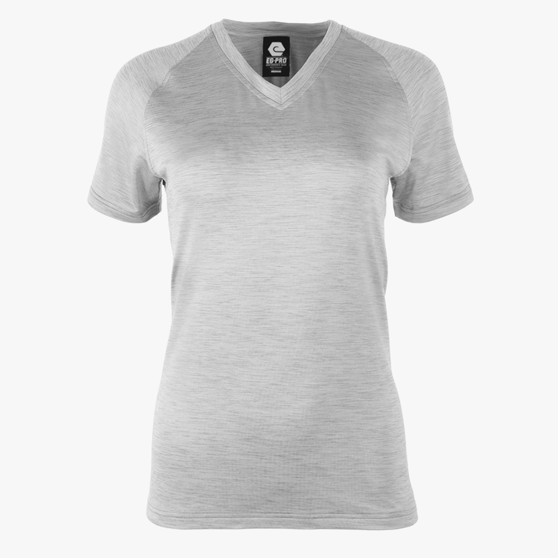 #L128 / Imperial Space Dye V-Neck Tee