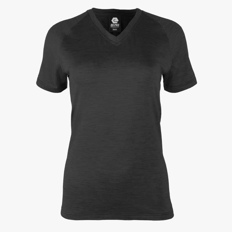 #L128 / Imperial Space Dye V-Neck Tee